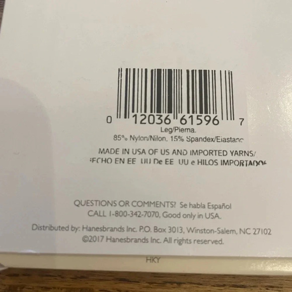 Hanes 2-Pack Knee Highs Silk Reflections Silky Sheer Enhanced Toe Cool Comfort - Picture 6 of 6